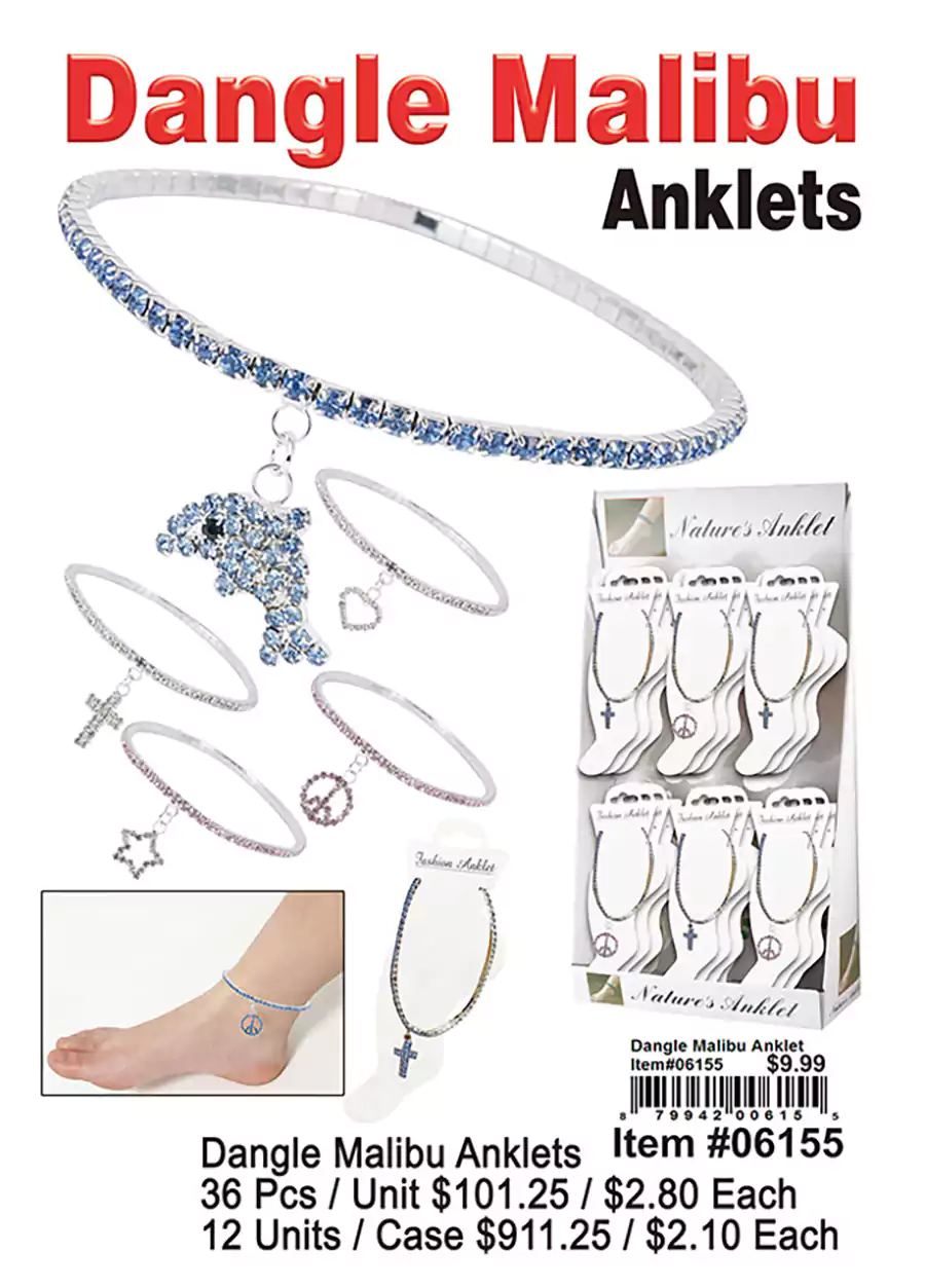 Dangle Malibu Anklets